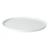 Pomax Assiettes Plates Assiette Plate En Porcelaine Blanc
