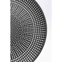 Kare Design Assiettes Plates Assiette Plate En Porcelaine Noire Et Blanche D21 - Lot De 4 -Assiettes Soldes Magasin assiette plate en porcelaine noire et blanche d21 lot de 4 3