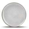 ONA Assiettes à Dessert Assiette Plate Gris Ø 19,5cm - Lot De 4