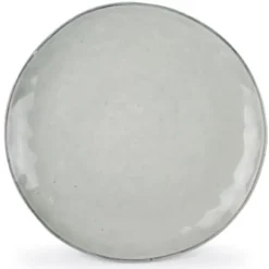Salt&Pepper Assiettes Plates Assiette Plate Gris Ø 19,5cm - Lot De 4