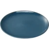 Stalgast Assiettes Plates Assiette Plate Porcelaine Bleue Ø 200 Mm