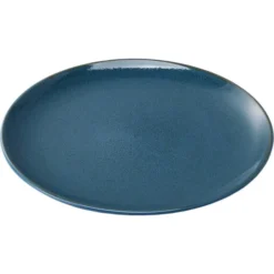 Stalgast Assiettes Plates Assiette Plate Porcelaine Bleue Ø 200 Mm