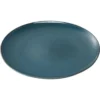 Stalgast Assiettes Plates Assiette Plate Porcelaine Bleue Ø 260 Mm