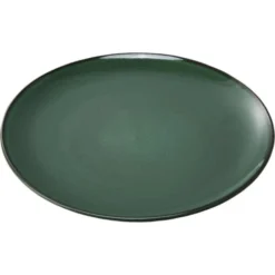 Stalgast Vaisselle De Noël Assiette Plate Porcelaine Verte Ø 260 Mm