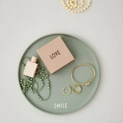 Design Letters Assiettes Plates Assiette Porcelaine Verte D22cm -Assiettes Soldes Magasin assiette porcelaine verte d22cm 2