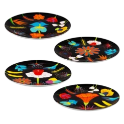 Pylones Assiettes à Dessert Assiettes D20cm - Lot De 4