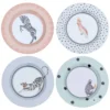 Yvonne Ellen Assiettes Plates Assiettes En Mélamine D26cm - Lot De 4