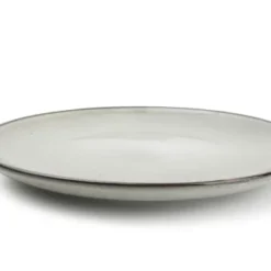 ONA Assiettes Plates Assiettte Creuse 21,5xH4cm Blanc - Lot De 4 -Assiettes Soldes Magasin assiettte creuse 21 5xh4cm blanc lot de 4 4