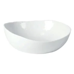 Pomax Assiettes Creuses Bol à Soupe En Porcelaine Blanc