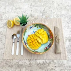Les Jardins De La Comtesse Assiettes Creuses Grande Assiette Creuse En Mélamine 23 Cm Imprimé De Toucans -Assiettes Soldes Magasin grande assiette creuse en melamine 23 cm imprime de toucans 1