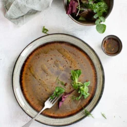 Bazar Bizar Assiettes Plates Grande Assiette En Grès Lot De 4 -Assiettes Soldes Magasin grande assiette en gres lot de 4 3