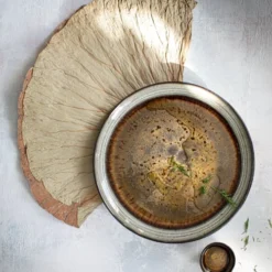 Bazar Bizar Assiettes Plates Grande Assiette En Grès Lot De 4 -Assiettes Soldes Magasin grande assiette en gres lot de 4 5