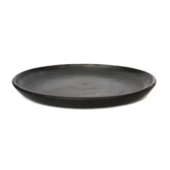 Bazar Bizar Assiettes Plates Grande Assiette En Terracotta Noire