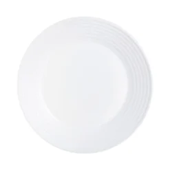 Luminarc Assiettes Plates Grande Assiette Plate Blanche D27cm