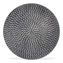 Table Passion Assiettes à Dessert Lot De 6 - Assiette à Dessert 21 Cm En Grès Noir