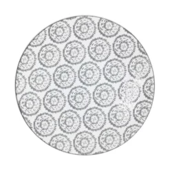 Table Passion Assiettes à Dessert Lot De 6 - Assiette à Dessert Chloé 21 Cm Anthracite En Grès Gris