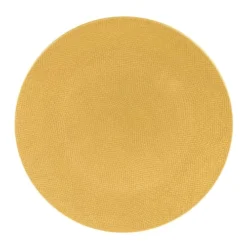 Table Passion Assiettes à Dessert Lot De 6 - Assiette à Dessert Safran 21 Cm En Grès Jaune