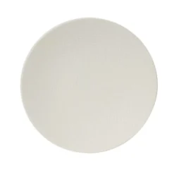 Table Passion Assiettes à Dessert Lot De 6 - Assiette à Pain 16 Cm En Grès Blanc