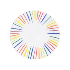 Little Marcel Assiettes à Dessert Lot De 6 - Assiette à Pain Littel Marcel 16 Cm En Grès Multicolore