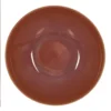 Trend'up Assiettes Creuses Lot De 6 - Assiette à Pâtes Terra 22 Cm En Grès Orange