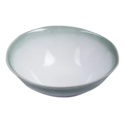 Table Passion Assiettes Creuses Lot De 6 - Assiette à Salade Hawaï 19 Cm En Grès Vert -Assiettes Soldes Magasin lot de 6 assiette a salade hawai 19 cm en gres vert 1