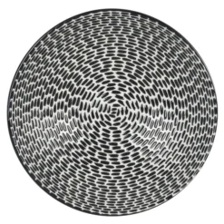 Table Passion Assiettes Creuses Lot De 6 - Assiette Creuse 19 Cm En Grès Noir