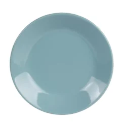 Trend'up Assiettes Creuses Lot De 6 - Assiette Creuse 21 Cm En Grès Bleu
