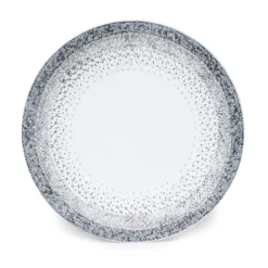 Table Passion Assiettes Plates Lot De 6 - Assiette Plate 27 Cm En Grès Gris
