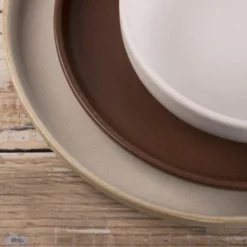 Table Passion Assiettes Plates Lot De 6 - Assiette Plate Sable 26 Cm En Grès Beige -Assiettes Soldes Magasin lot de 6 assiette plate sable 26 cm en gres beige 2