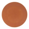 Table Passion Assiettes Plates Lot De 6 - Assiette Plate Terra 27 Cm En Grès Orange