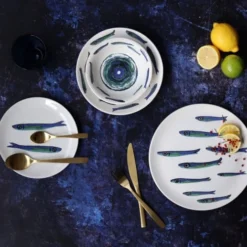 Novastyl Lot De 6 Assiettes à Dessert En Faïence D20cm -Assiettes Soldes Magasin lot de 6 assiettes a dessert en faience d20cm 5