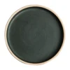 Olympia Assiettes Plates Lot De 6 Assiettes Plate Bord Droit 250 Mm Vert