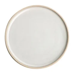 Olympia Lot De 6 Assiettes Plates Bord Droit 180 Mm Blanche