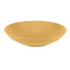 Table Passion Assiettes Creuses Lot De 6 - Grande Assiette Creuse Safran 25 Cm En Grès Jaune