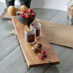 OGO Living Vaisselle De Noël Planche De Présentation En Bois D'acacia 65cm -Assiettes Soldes Magasin planche de presentation en bois d acacia 65cm 5