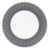 Table Passion Assiettes De Présentation Plat De Présentation Madras 31 Cm En Porcelaine Gris