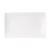 Table Passion Assiettes De Présentation Plat Rectangle Dune 25x15 Cm En Porcelaine Blanc
