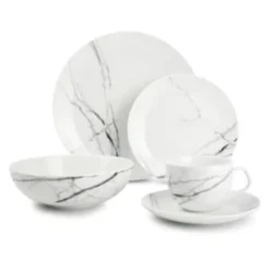 Salt&Pepper Assiettes Plates Service 20 Pièces Marble