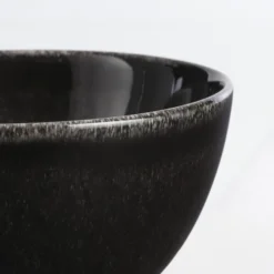 Mica Decorations Assiettes Plates Service De Table 16 Pièces En Céramique Noir -Assiettes Soldes Magasin service de table 16 pieces en ceramique noir 3